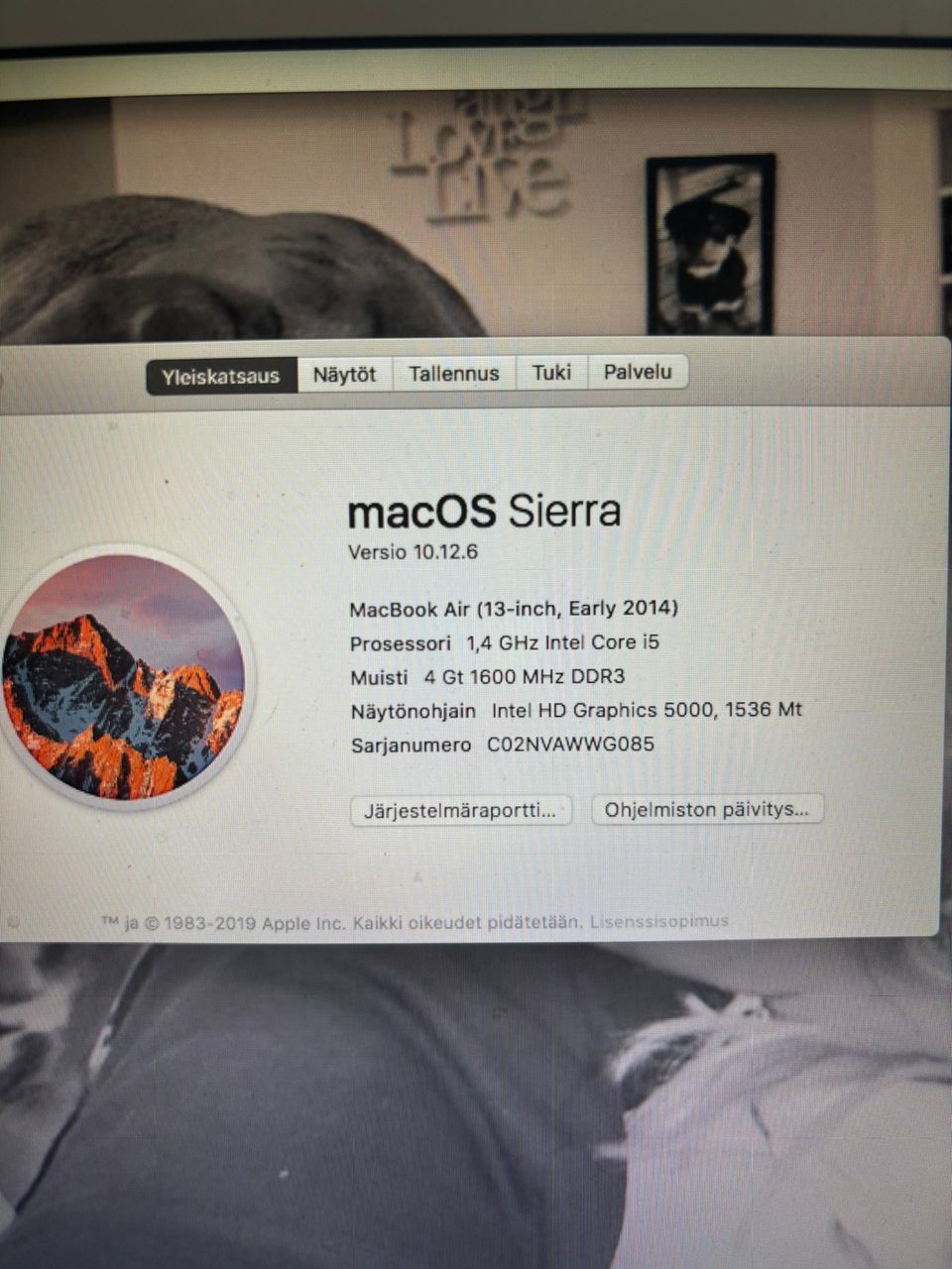 Applr macbook air 13,3