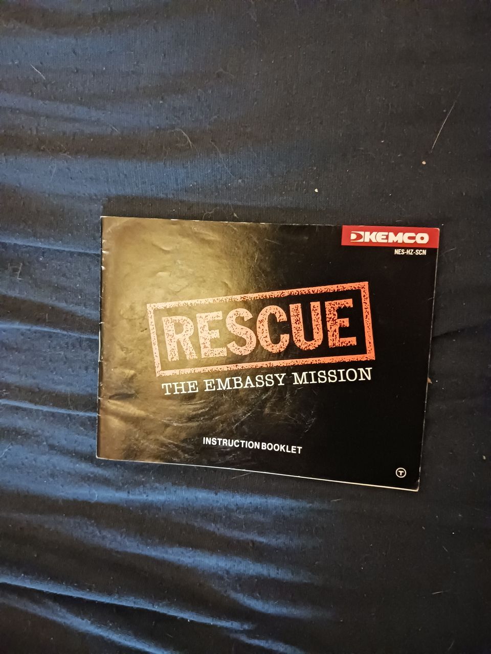 Rescue The Embassy Mission NES ohjekirja