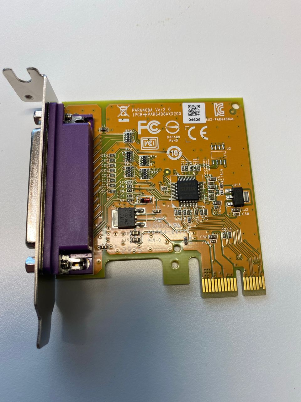 Sunix 1-port IEEE1284 parallel PCI express kortti