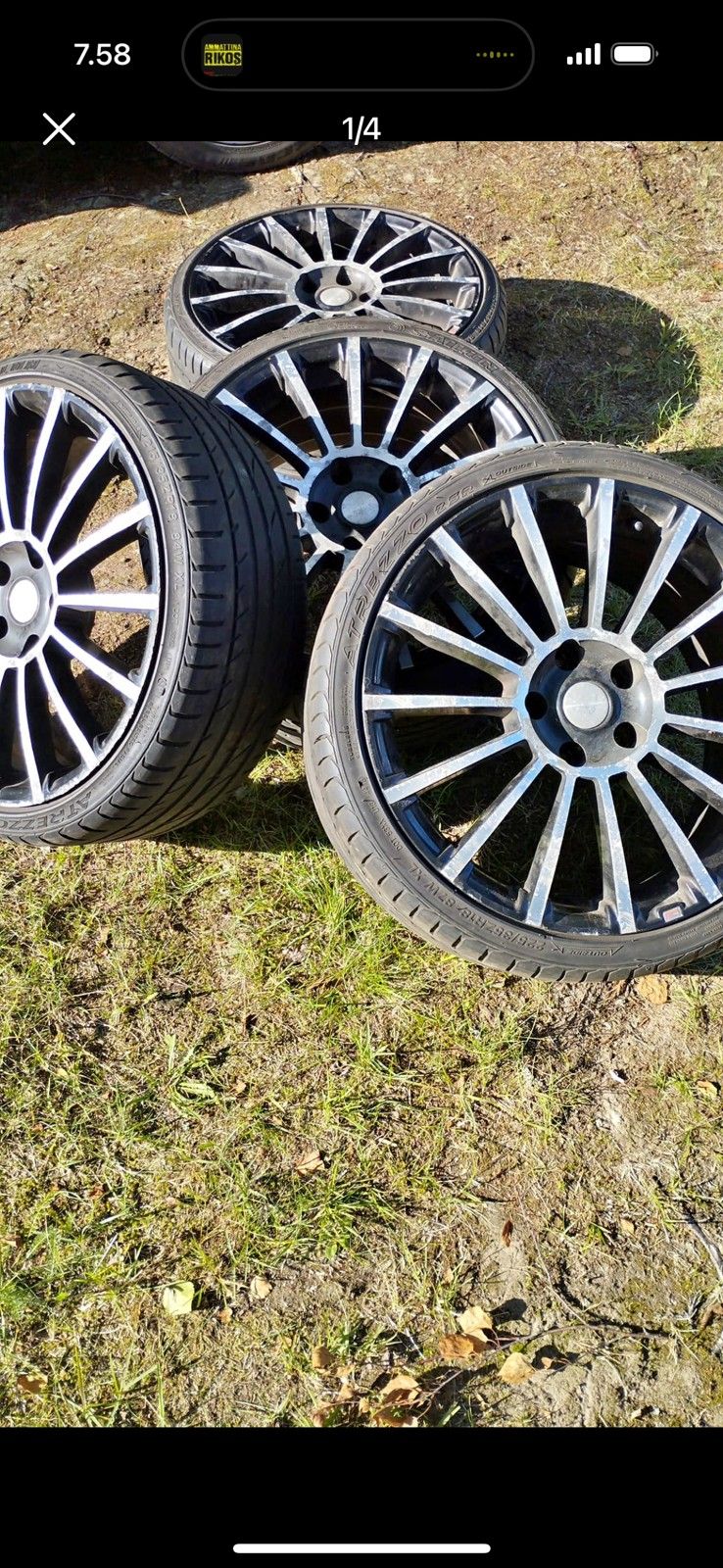 Forme Wheels vanteet ja Atrezzo kumit