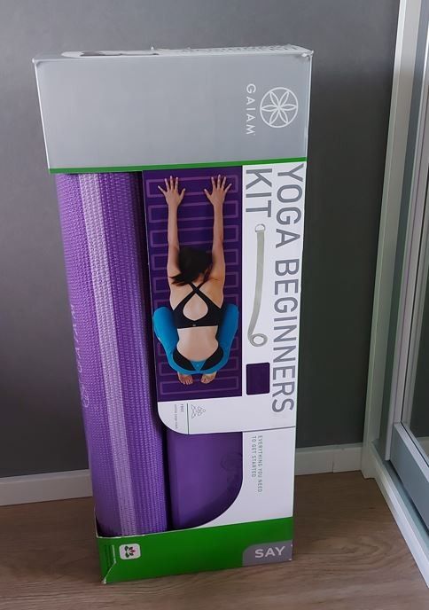 Gaiam Yoga for Beginners (sis. joogamaton, joogablokin ja vyön)