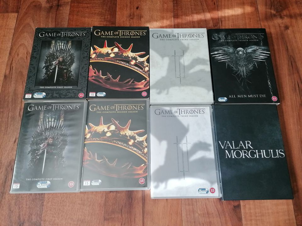 Game of thrones 1-4 kaudet