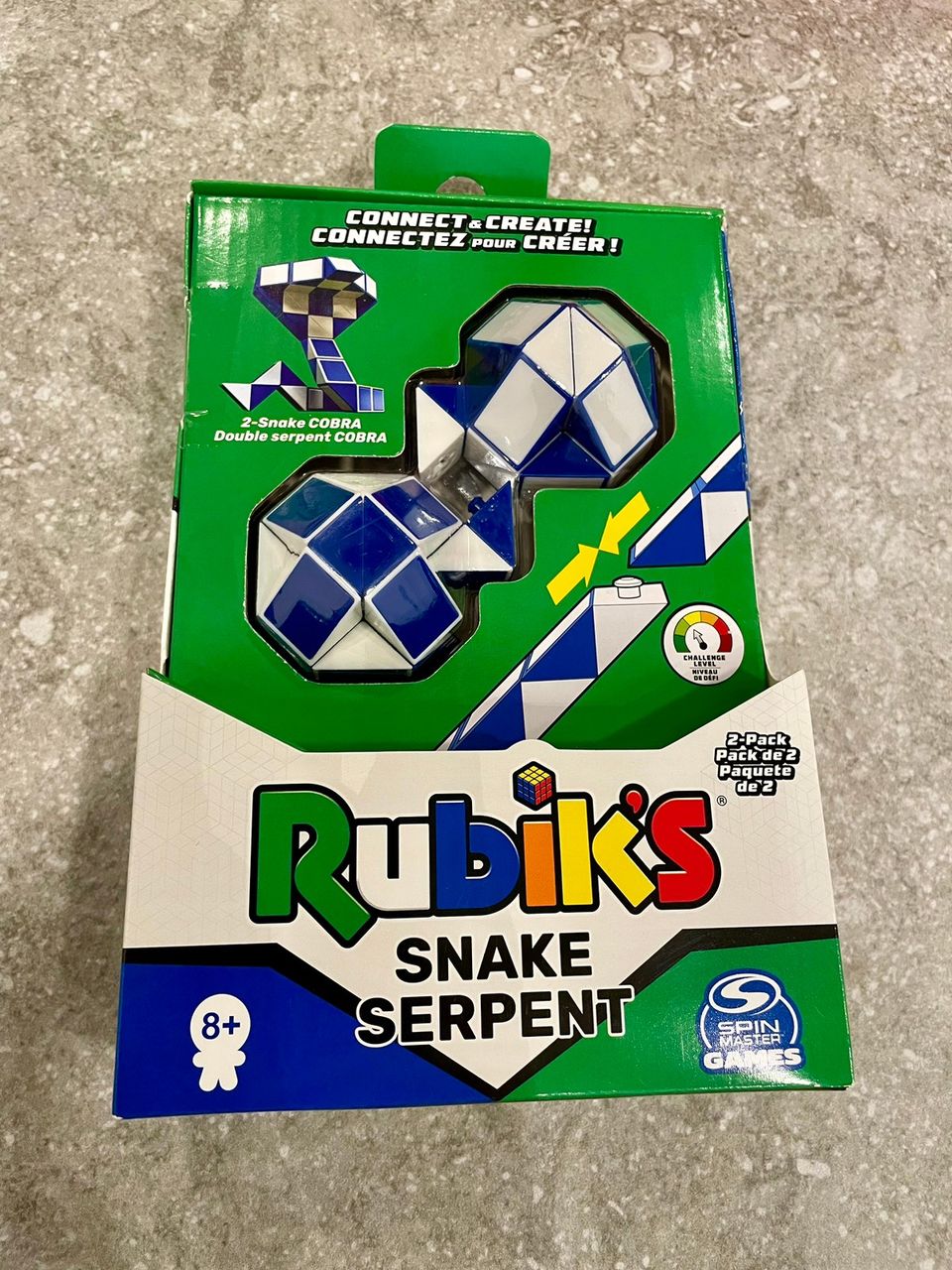 UUSI Rubikin Snake (Rubiks Snake Serpent)