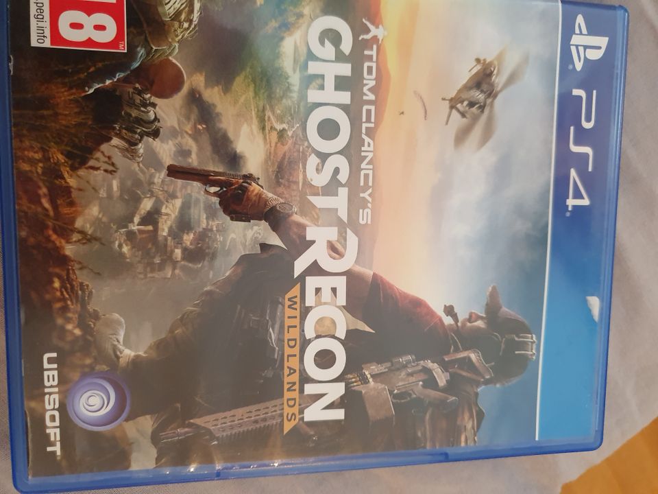 Ghost recon wildlands videopeli ps4