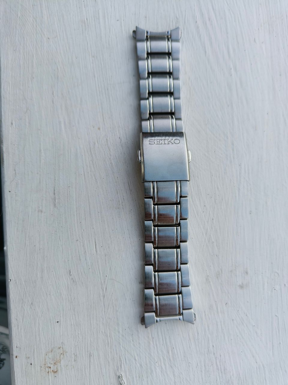 Seiko 20mm metalliranneke