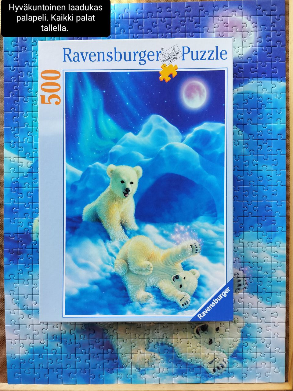 Ravensburger jääkarhut 500 palapeli