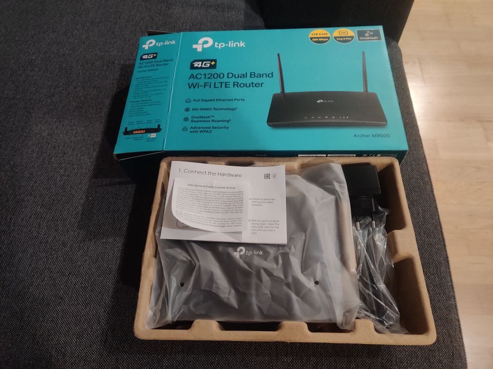 Modeemi tp-link archer mr500 wifi reititin