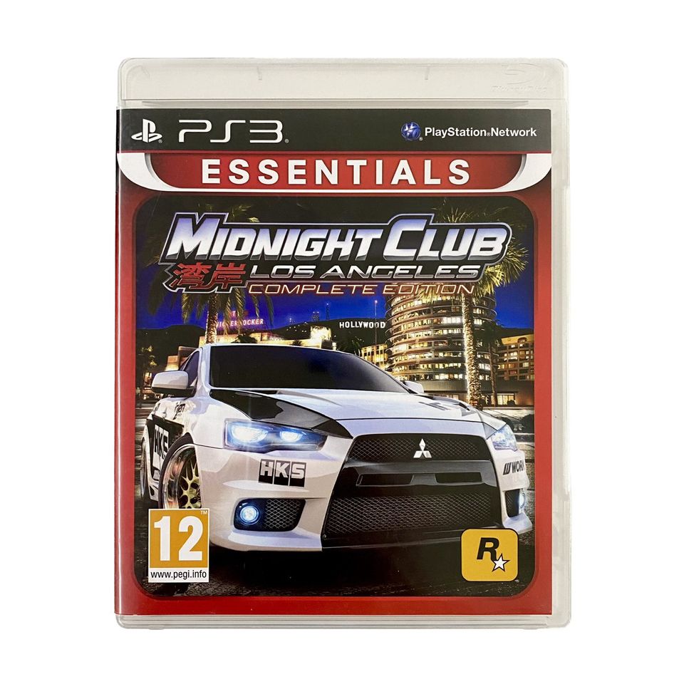 ⭐️🎮 Midnight Club Los Angeles - Complete Edition - PS3