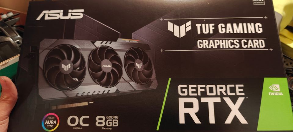 Asus GeForce TUF-RTX3060TI-O8G-V2-GAMING