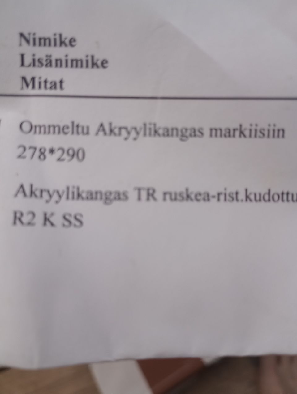 Markiisikangs