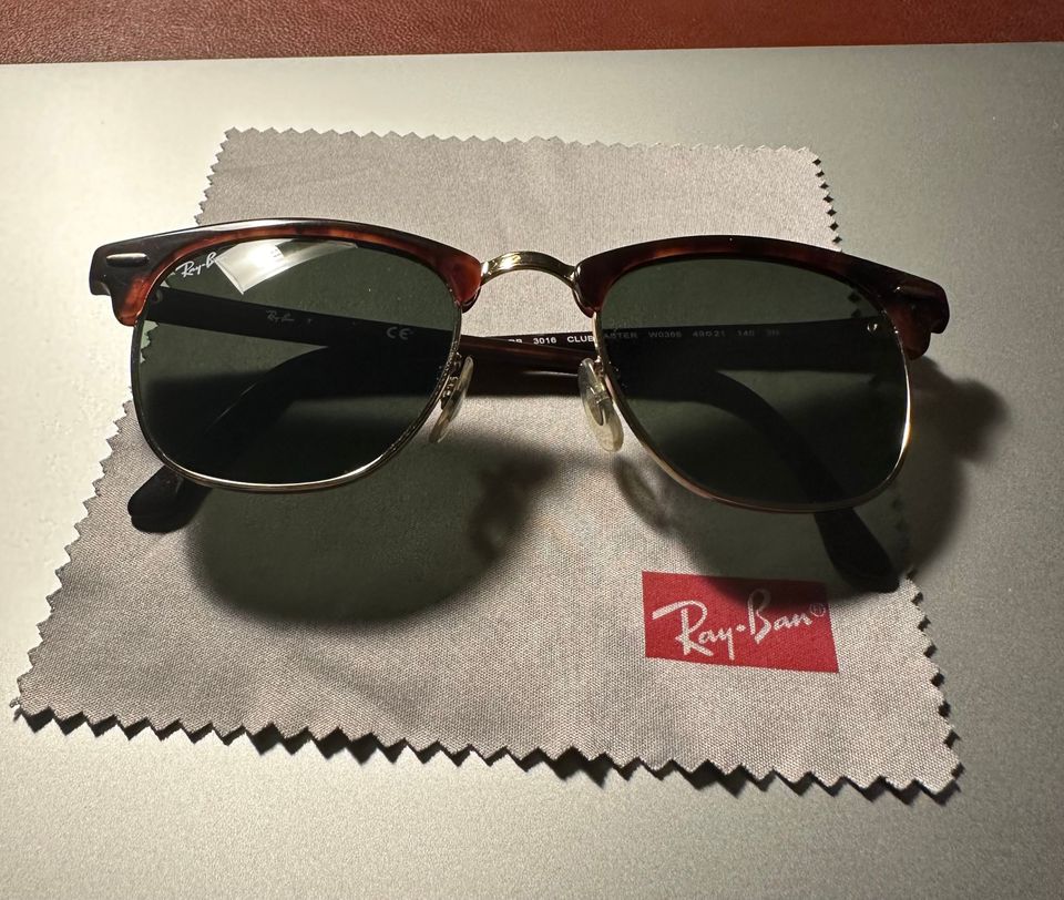 Ray Ban Clubmaster aurinkolasit polaroid