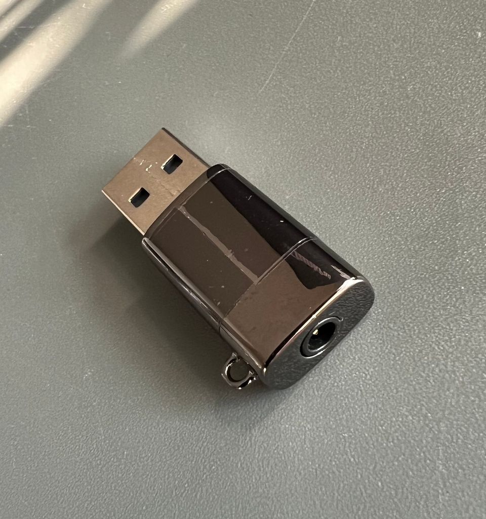 USB-äänikortti, TRRS-jakki, kuulokemikrofoniheadsetille