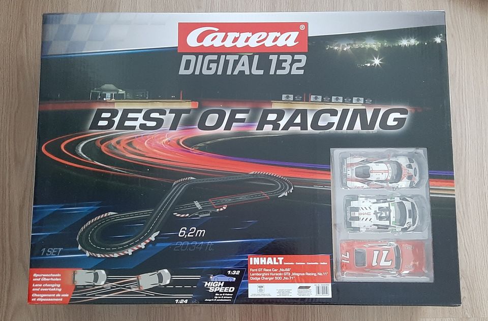 Carrera Digital 132 BEST OF RACING autorata, 3 autoa 1:32