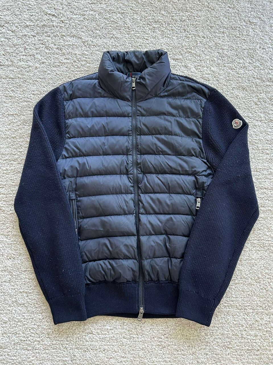 Moncler cardigan navy