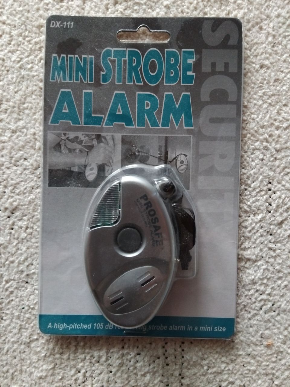 Henkilöhälytin mini strobe alarm