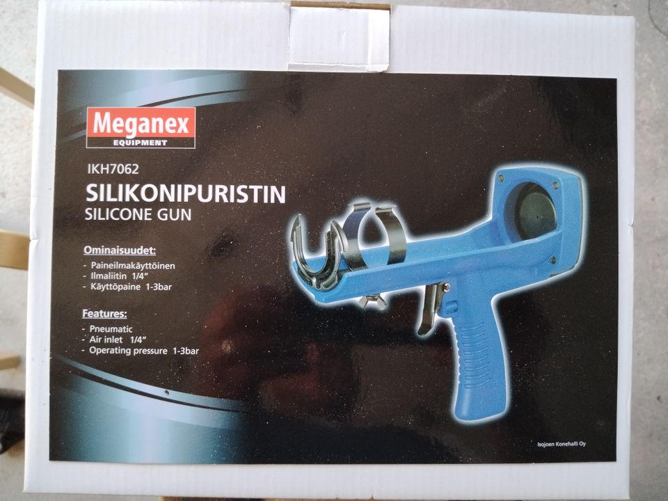 Meganex silikonipuristin (paineilmakäyttöinen)