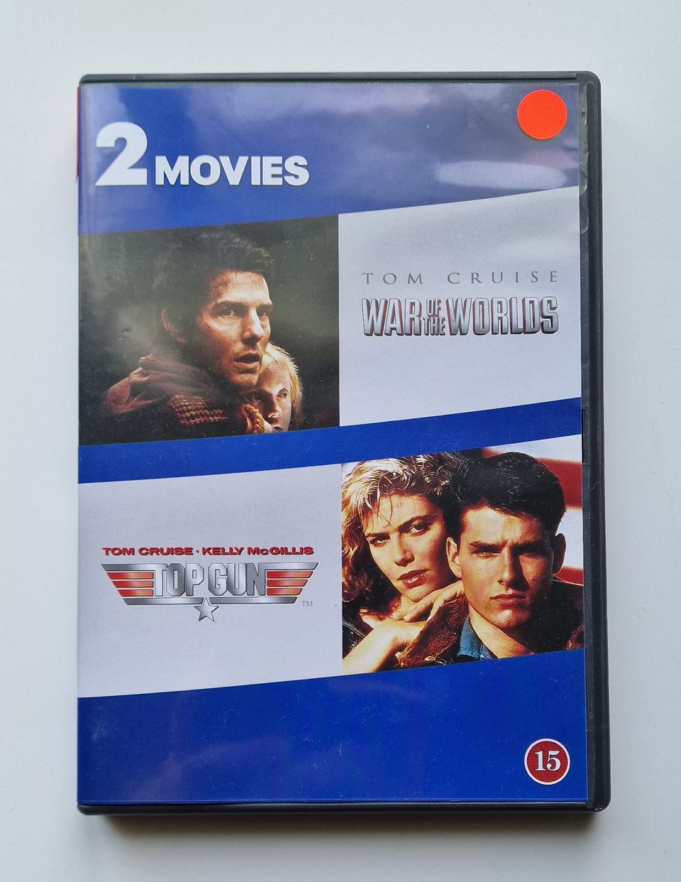 Top Gun & War of the Worlds -tuplaDVD