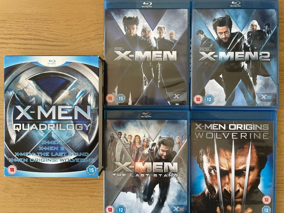 X-Men Quadrilogy Blu-ray