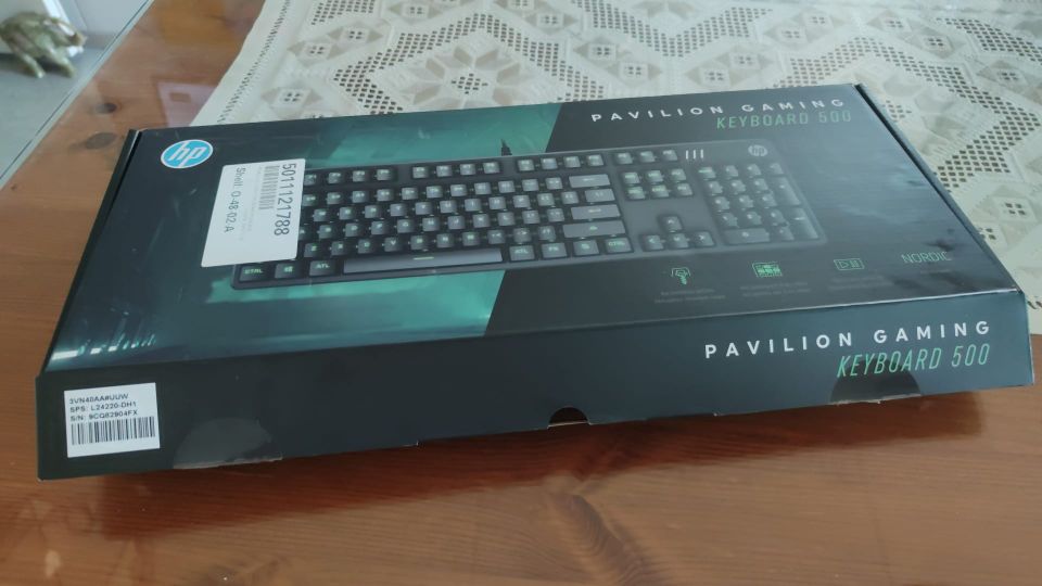 HP Pavilion Gaming 500 pelinäppäimistö