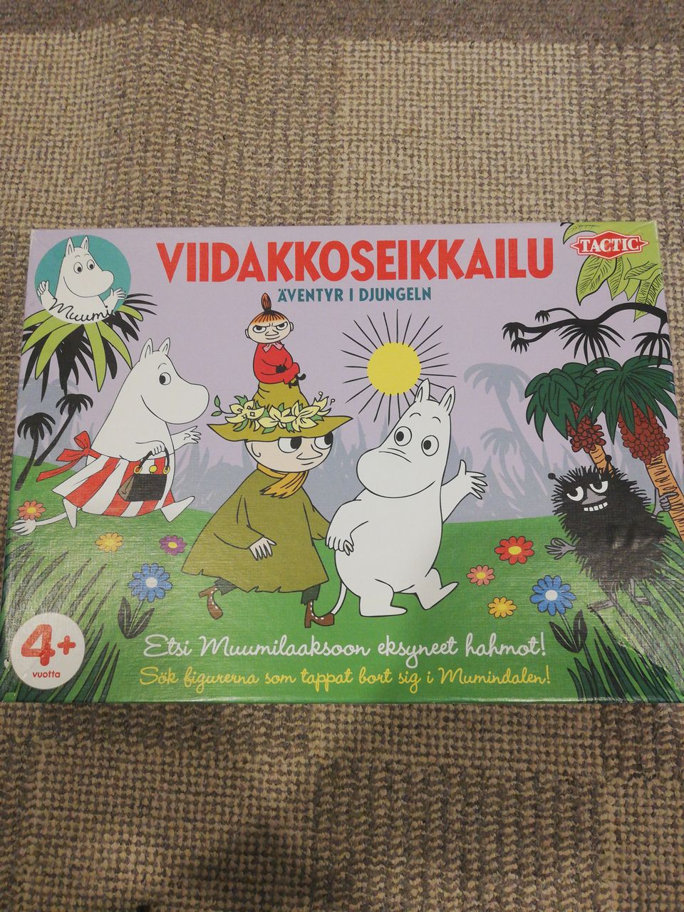 Muumi Viidakkoseikkailu-lautapeli