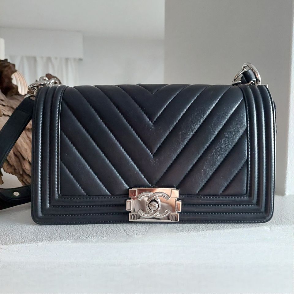 Chanel Boy Chevron