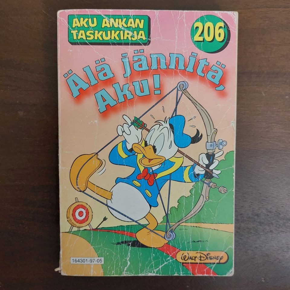 Aku Ankan taskukirja: 206 - Älä jännitä, Aku!