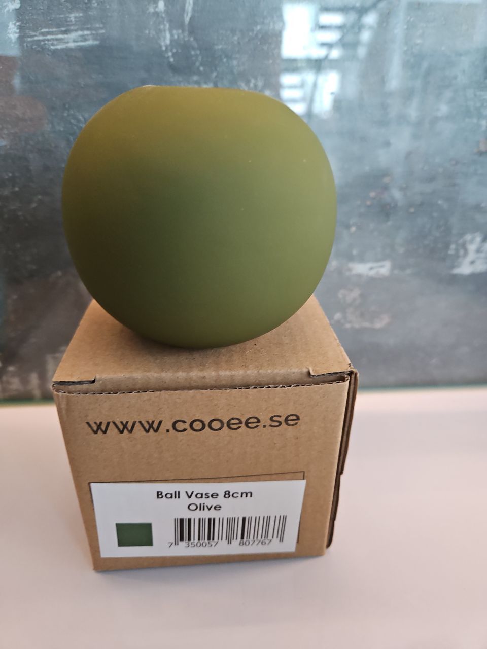 Vihreä Cooee Designin Ball-vaasi 8cm