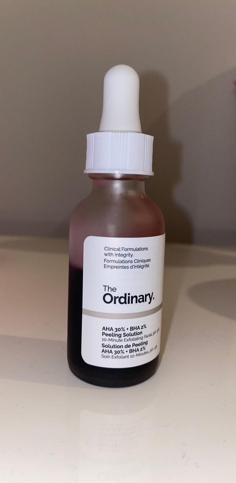 The Ordinary AHA 30% + BHA 2% Peeling Solution