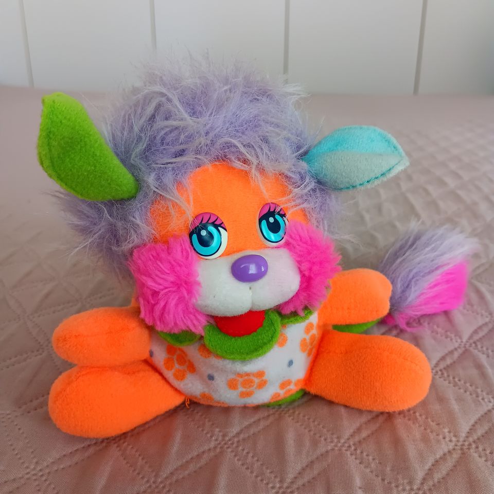 Popples flower vintage retro pehmolelu 1987