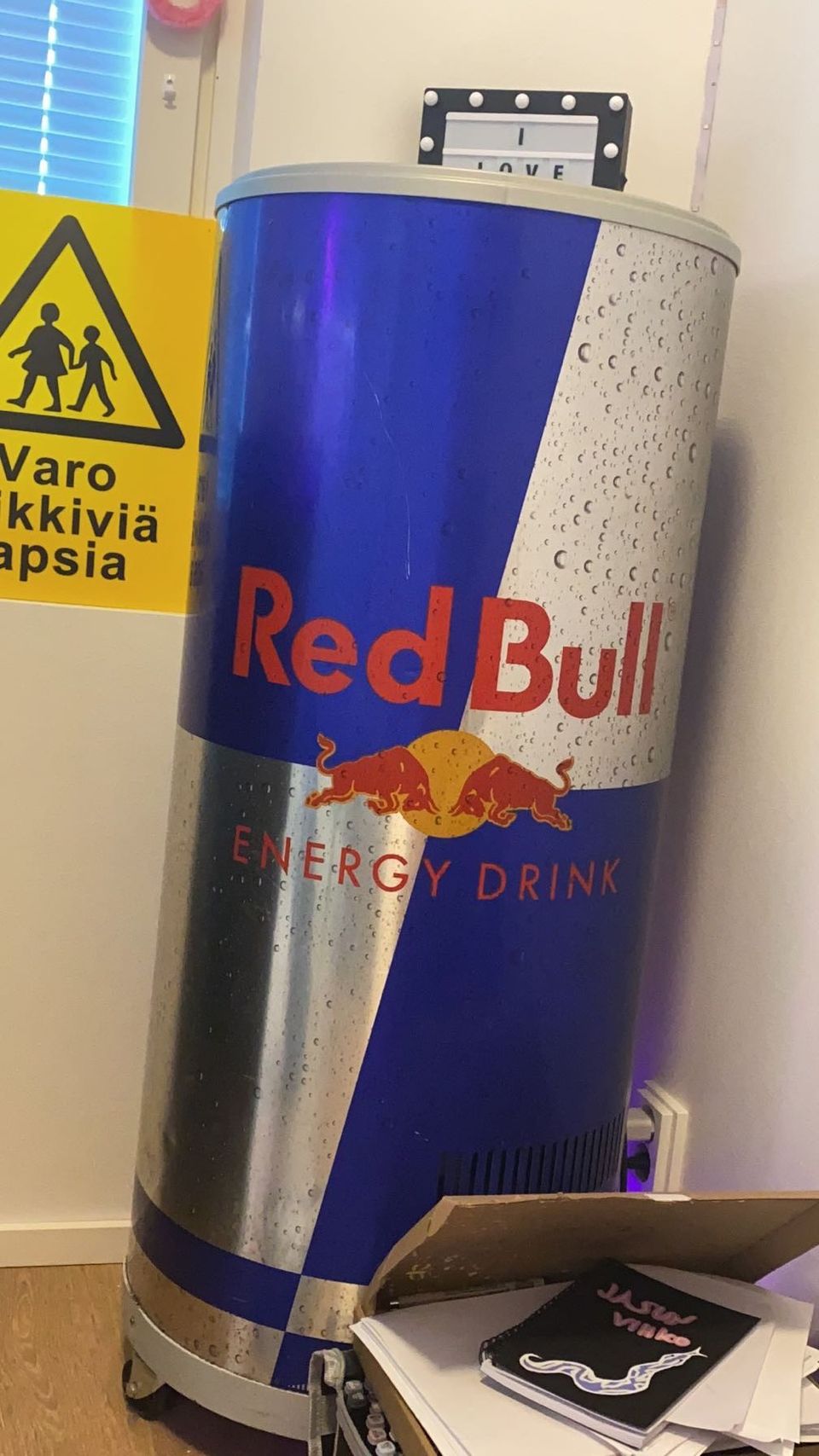 redbull kylmä allas