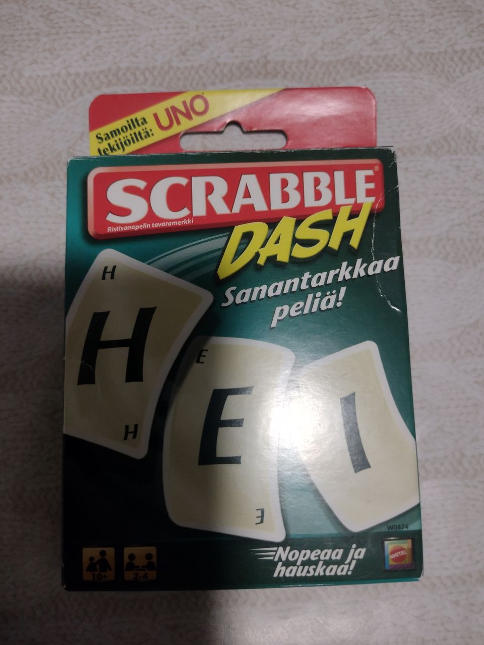 Scrabble Dash korttipeli