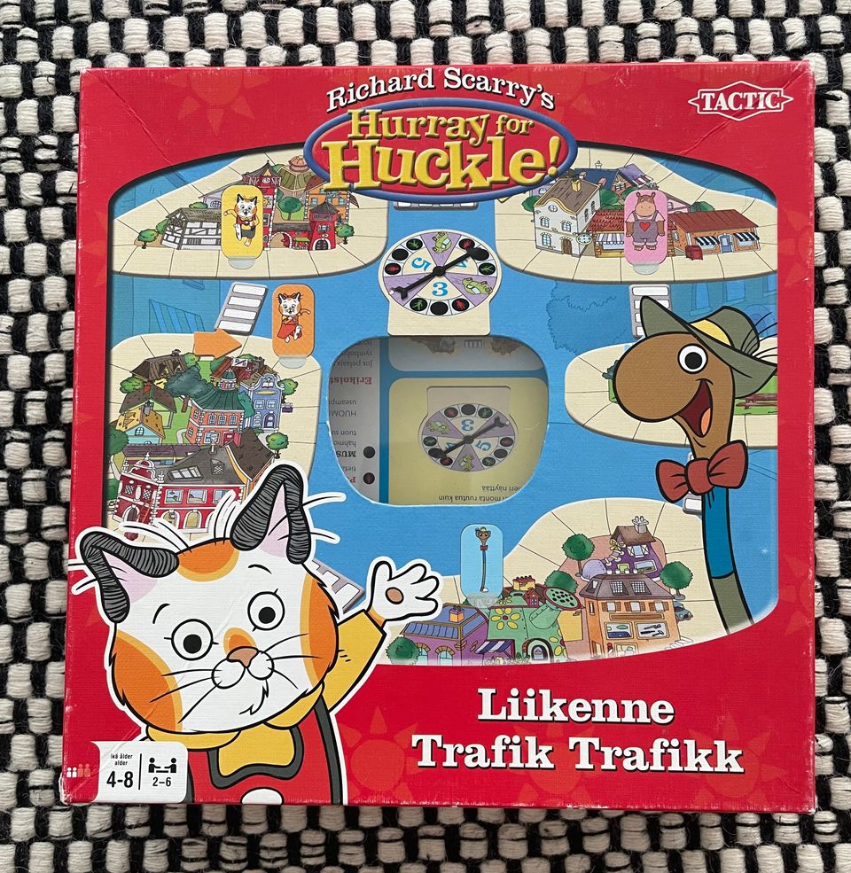 Richard Scarry liikenne lautapeli