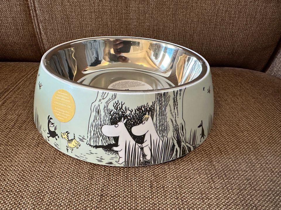 Melamiinikuppi Moomin for Pets XL (Uusi/käyttämätön)