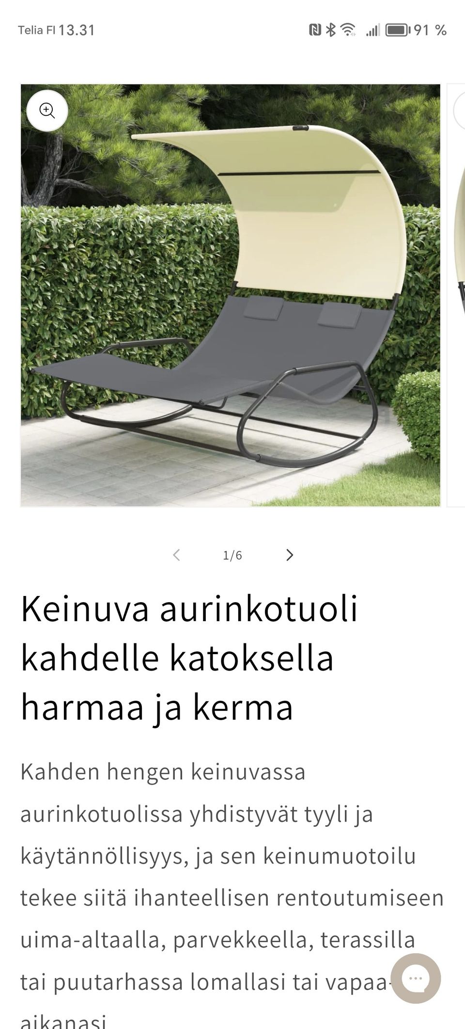 Aurinkokeinu kahdelle hengelle