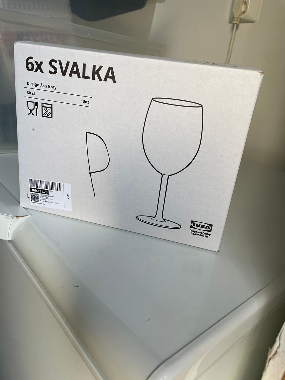 Ikean svalka viinilasit 96 kpl