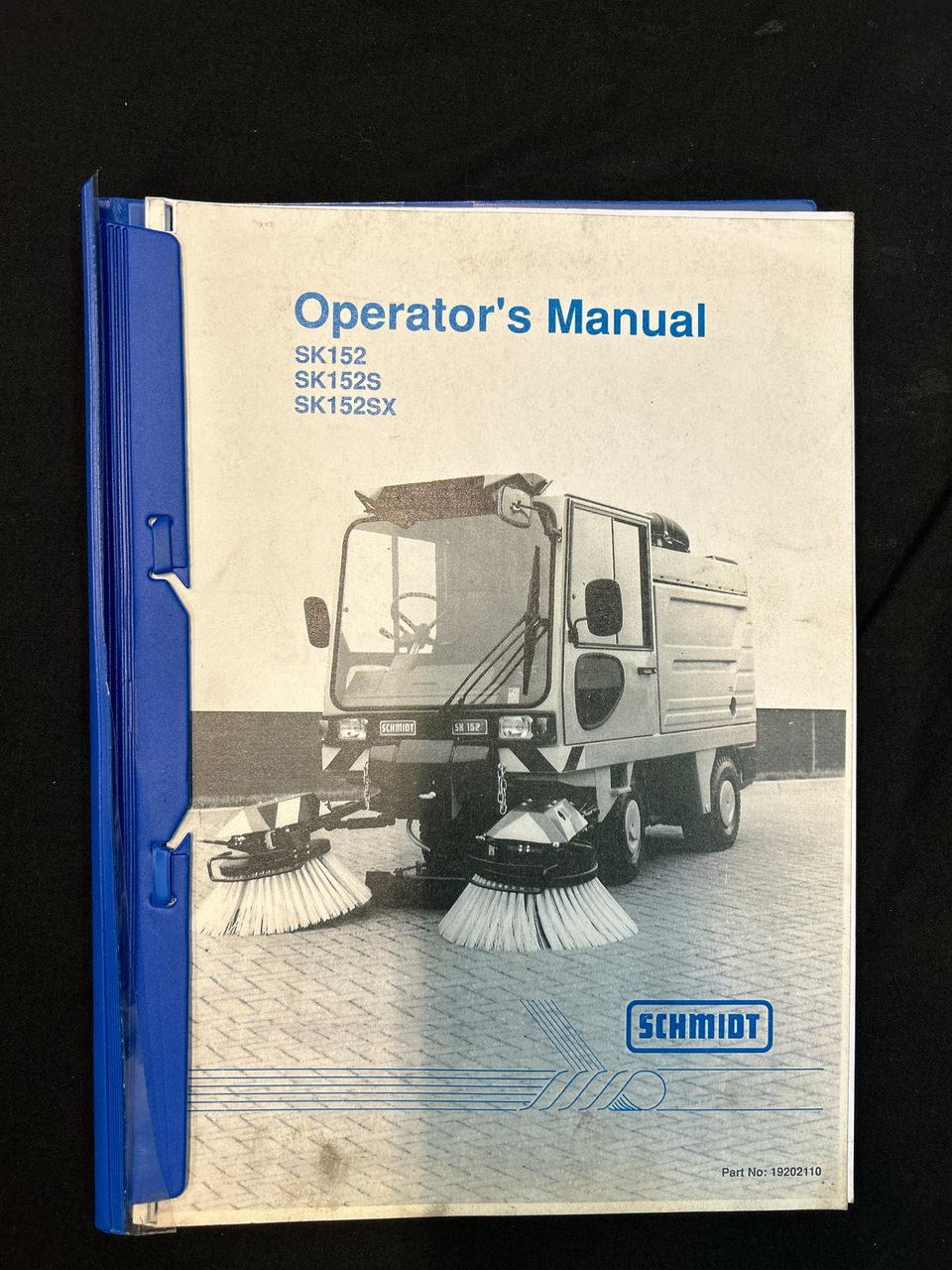 Schmidt Operator’s Manual sk 152 sk 152s sk 152sx