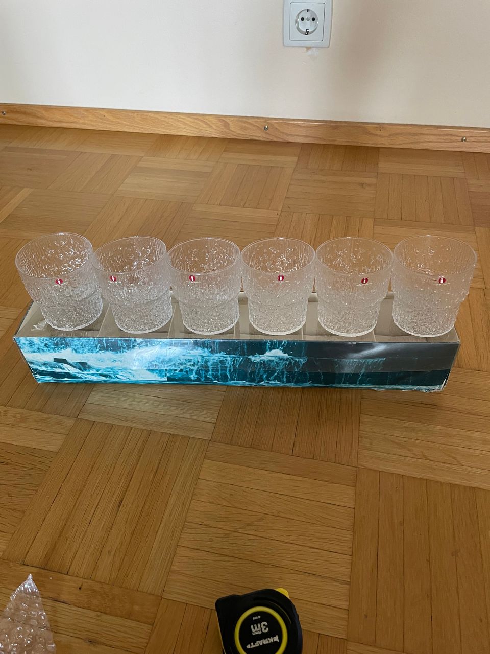 Iittala. Tapio wirkkala. Paadar lasi