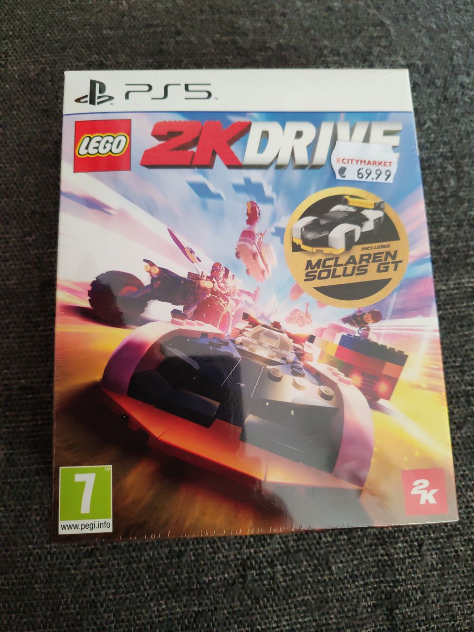 Lego 2k drive playstation 5 peli