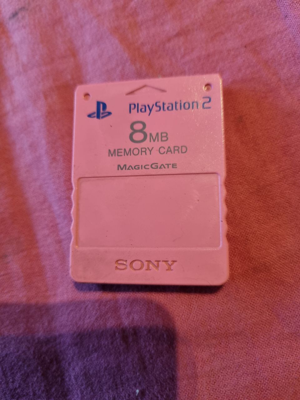 Ps2 Muistikortti 8MB Pinkki 🩷