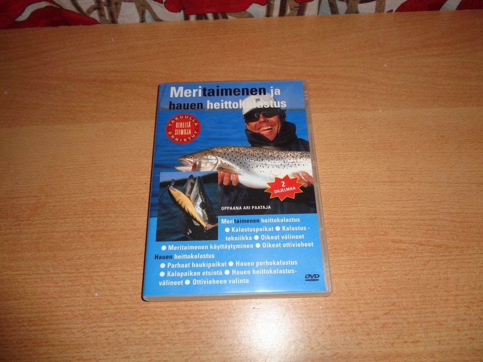 Meritaimenen ja hauen heittokalastus DVD