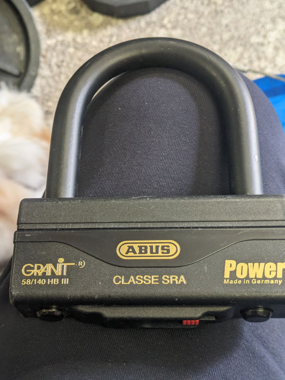 Abus Granit 58/140 HB III -pyörä-/mp-lukko