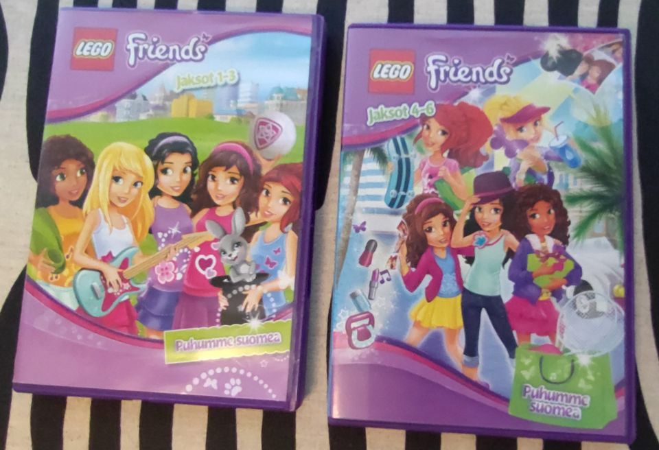 Lego Friends dvd:t 2kpl