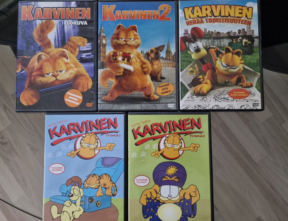 Karvinen dvd-elokuvia