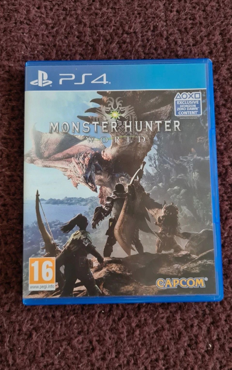 Monster hunter world PS4 konsolipeli