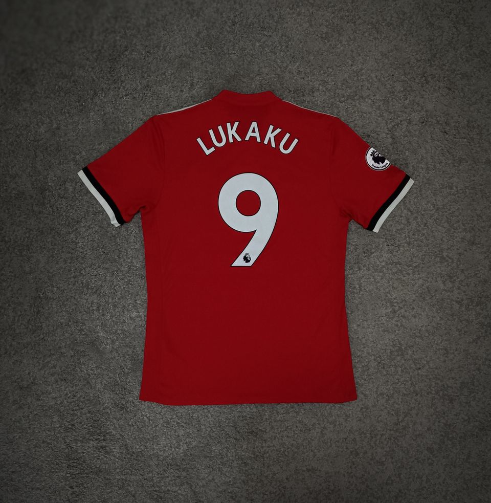 Manchester United kotipelipaita Lukaku #9 Koko M