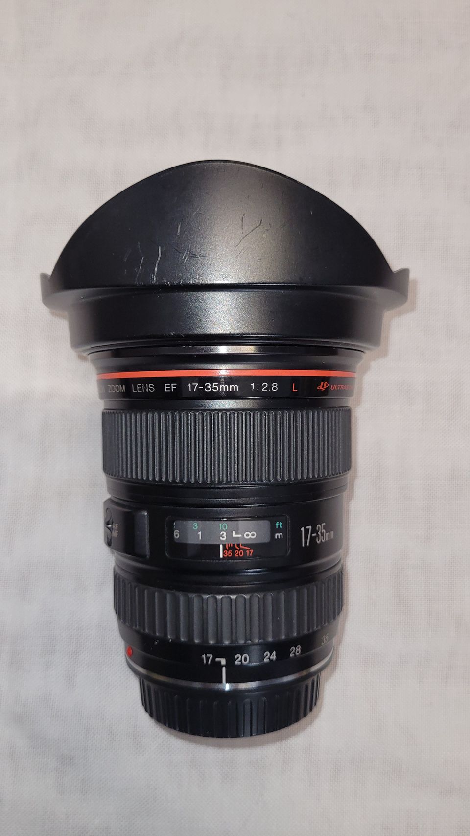 Canon EF 17-35mm f2.8 L objektiivi