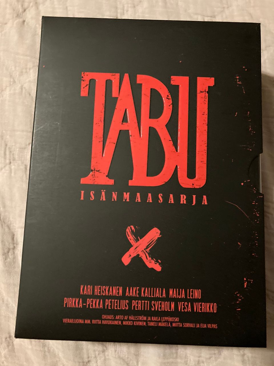 Tabu Isänmaasarja dvd boksi