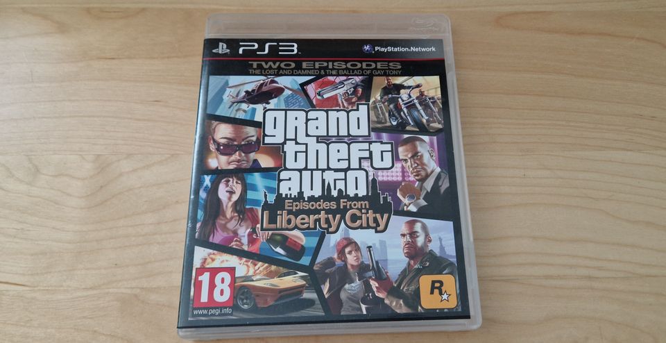 Grand Theft Auto Episodes from Liberty City PS3