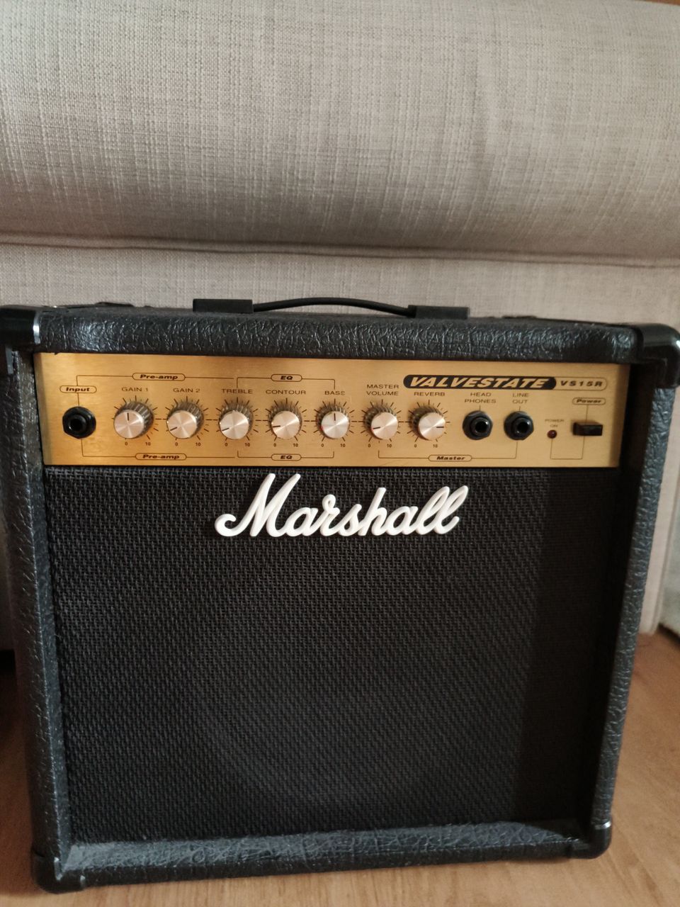 Marshall Valvestate VS15R, Käyttämätön