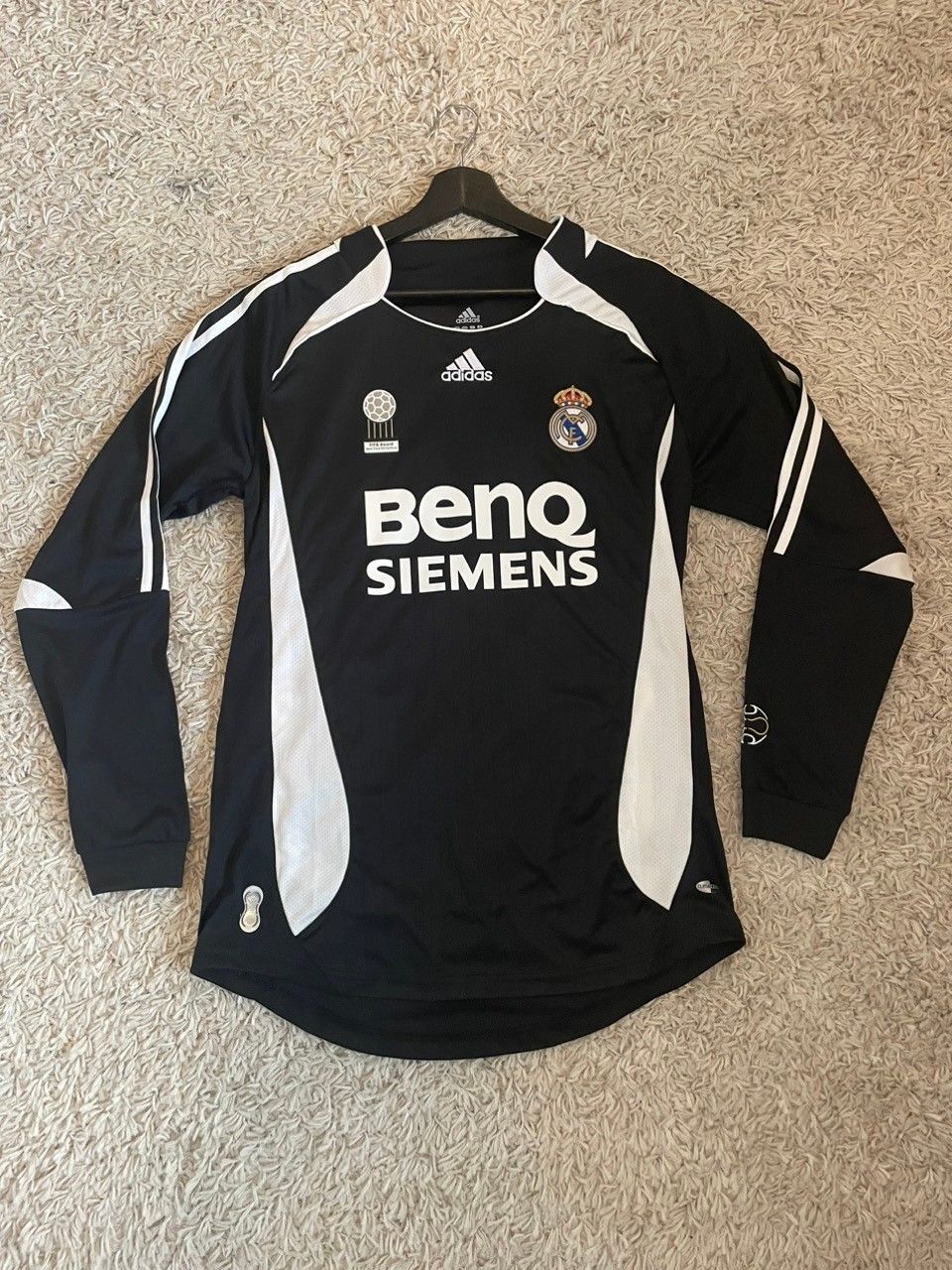 Real Madrid 06-07 away kit long sleeve